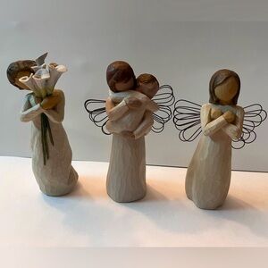 Willow Tree Demdaco 3 Figures.